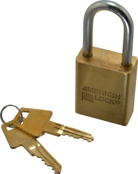 Padlock: Steel, Keyed Alike, 1-1/2