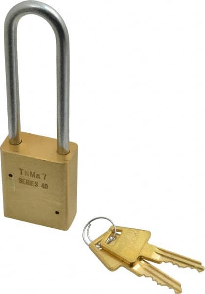 Padlock: Steel, Keyed Alike, 1-1/2