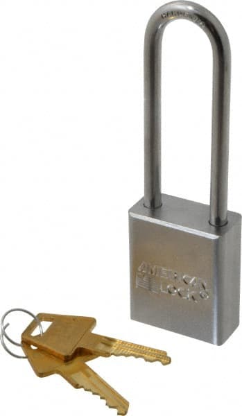 Padlock: Steel, Keyed Alike, 1-1/2