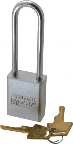 Padlock: Steel, Keyed Alike, 1-1/2