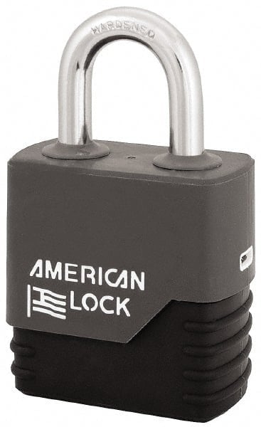 Padlock: Steel, 2-7/32