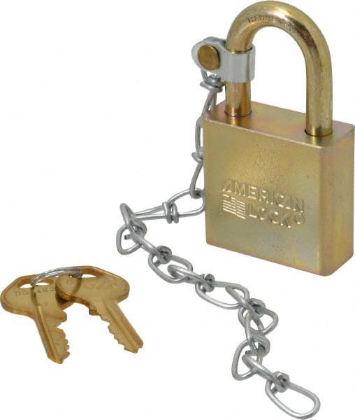 Padlock: Steel, Keyed Alike, 1-3/4