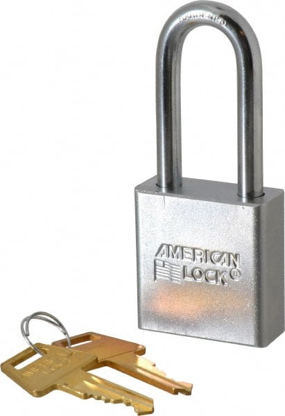 Padlock: Steel, Keyed Alike, 1-3/4