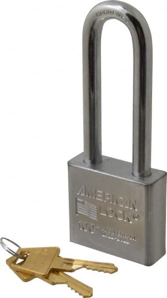 Padlock: Steel, Keyed Different, 2