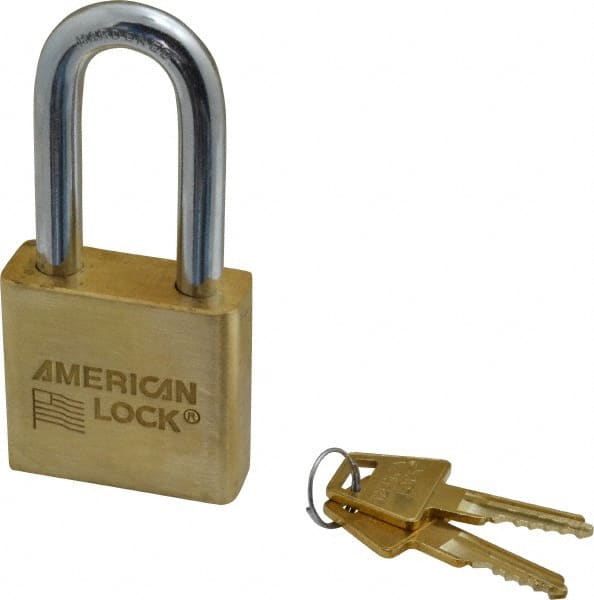 Padlock: Brass & Steel, Keyed Alike, 2