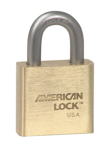 Padlock: Brass & Steel, Keyed Alike, 2