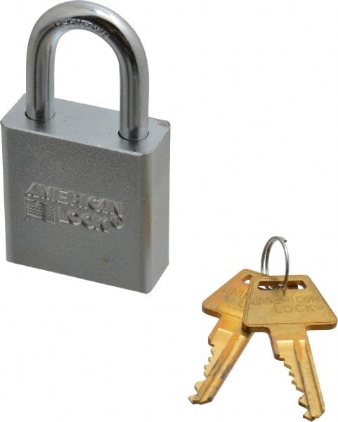 Padlock: Steel, Keyed Alike, 1-3/4