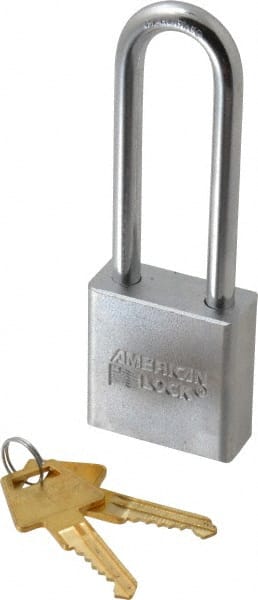 Padlock: Steel, Keyed Alike, 1-3/4