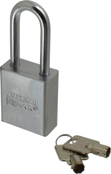 Padlock: Steel, 1-3/4