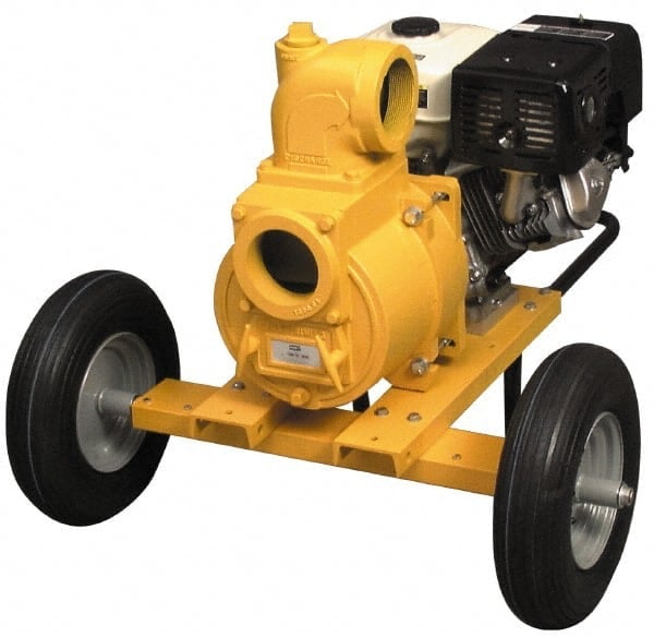 13.0 HP, 3,600 RPM, 4 Port Size, 2 Solids Handling, Honda OHV, Self Priming Engine Pump MPN:3994-999-96