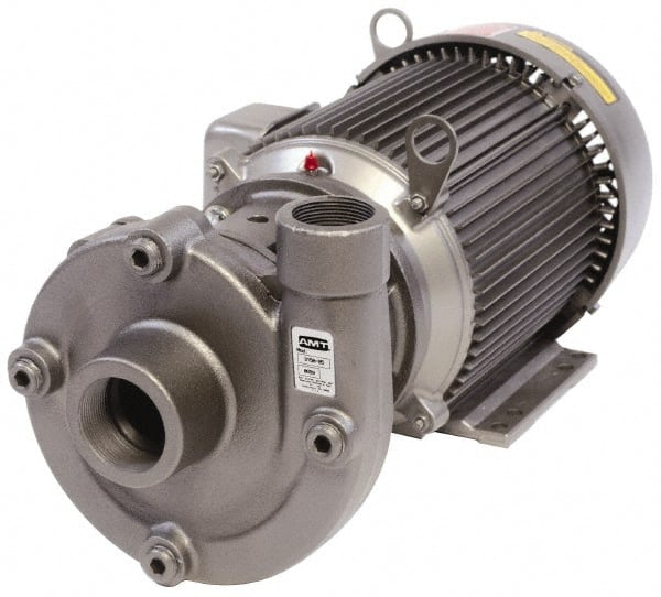 AC Straight Pump: 230V, 3 hp, 1 Phase, Cast Iron Housing, Stainless Steel Impeller MPN:315A-999-95