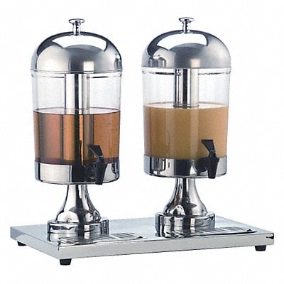 Double Juice Dispenser Silver MPN:JUICE2