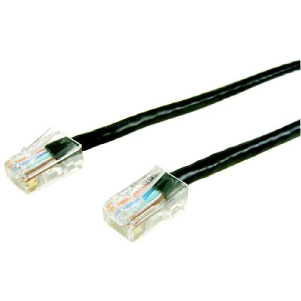 APC by Schneider Electric 15ft Cat5e UTP Stranded PVC Black - 15 ft Category 5e Network Cable for Network Device - First End: 1 x RJ-45 Network - Male - Second End: 1 x RJ-45 Network - Male - Patch Cable - Black (Min Order Qty 10) MPN:3827BK-15