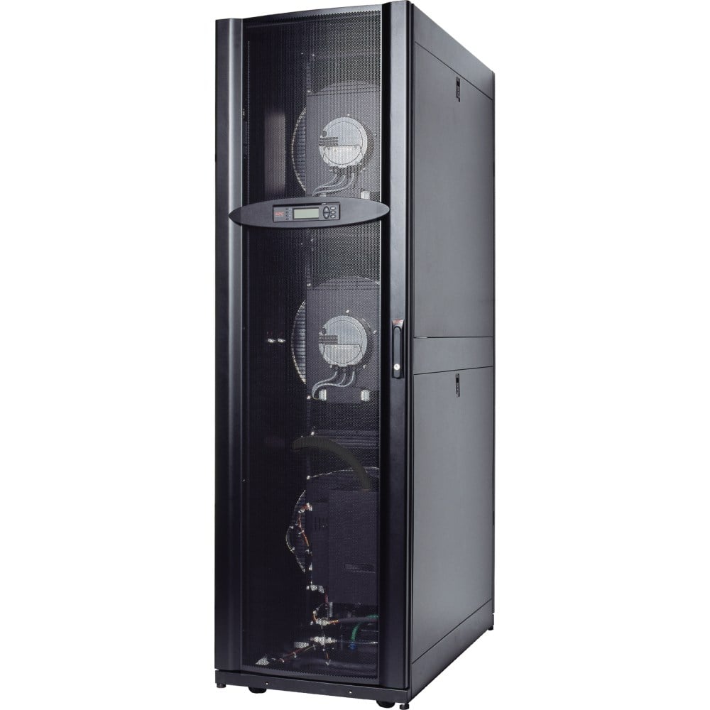 APC by Schneider Electric InRow RP Airflow Cooling System - 6950 CFM - Rack-mountable - Black - 43.70 kW - Black - 42U - 14 kW MPN:ACRP501