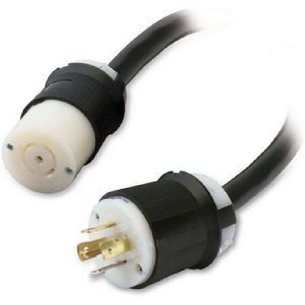 APC by Schneider Electric Extender 5-Wire #10 AWG 3 PH Power Cord - Black MPN:PDW6L21-20XC