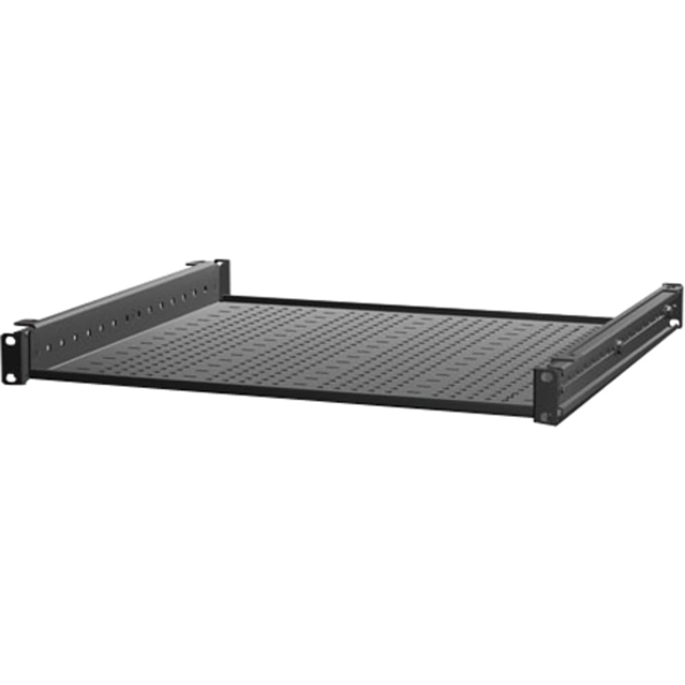 APC - Rack shelf - black - 1U - for P/N: AP7950B, NBPD0160A, NBWL0355A, NBWL0356A, SMX3000HV-BR, SMX3000LV2U-BR, SRT1000RMXLI MPN:AR8125