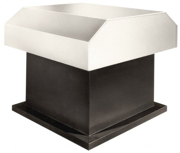 Hooded Roof Ventilators, Hood Size Length: 54 (Inch), Hood Size Width: 64 (Inch), Curb Cap Size Length: 39 (Inch) MPN:EH1924B-3/4-S