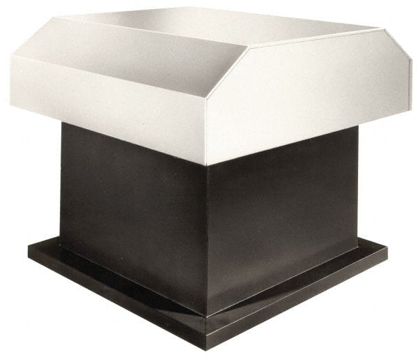 Hooded Roof Ventilators, Hood Size Length: 60 (Inch), Hood Size Width: 76 (Inch), Curb Cap Size Length: 45 (Inch) MPN:EH1930B-1-S