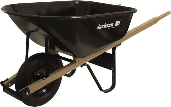 6 Cu Ft Capacity Wheelbarrow with 16