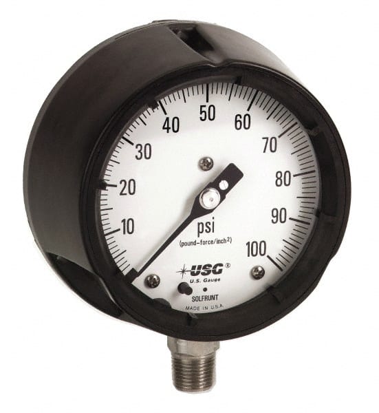 Pressure Gauge: 4-1/2