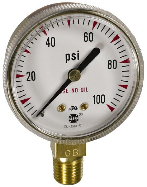 Pressure Gauge: 2