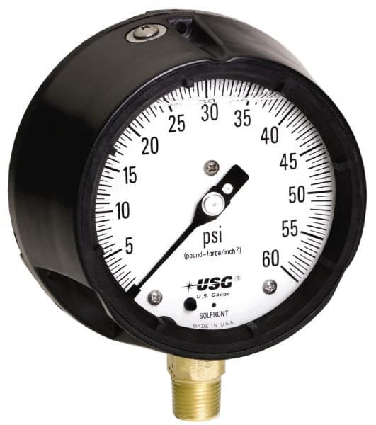 Pressure Gauge: 4-1/2