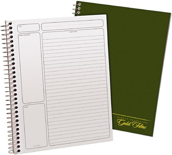 Planner Spiral Bound Notebook: 84 Sheets, Planner Ruled, White Paper, Spiral Binding MPN:TOP20816