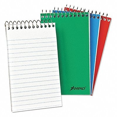 Notebook Pocket Top Assorted PK3 MPN:074319115113