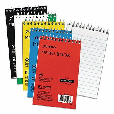 Notebook Memo 3 X5 Top MPN:25-093