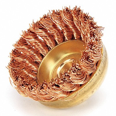 Knot Wire Cup Brush Threaded Arbor 3 In. MPN:CB-30-KT