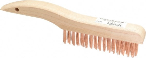 Scratch Brush, 4 Rows, 16 Columns, Bronze MPN:B-399