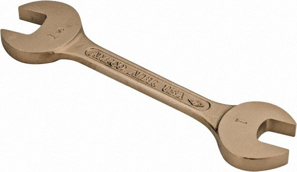 Open End Wrench: Double End Head, Double Ended MPN:WO-1X1-1/8