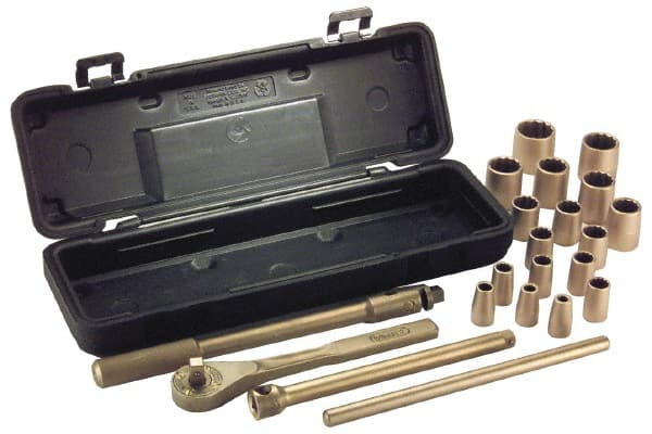 Non-Sparking Socket Set: 26 Pc MPN:W-260M