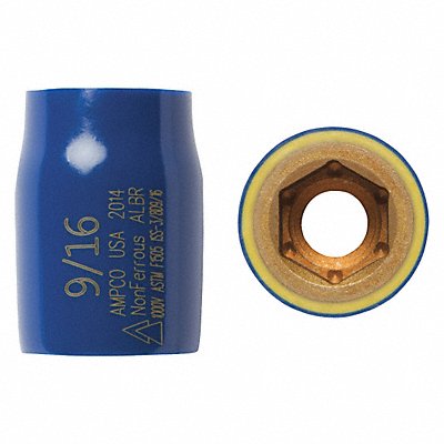 Socket Almn Brz Insulated 1/2 in MPN:ISS-3/8D1/2