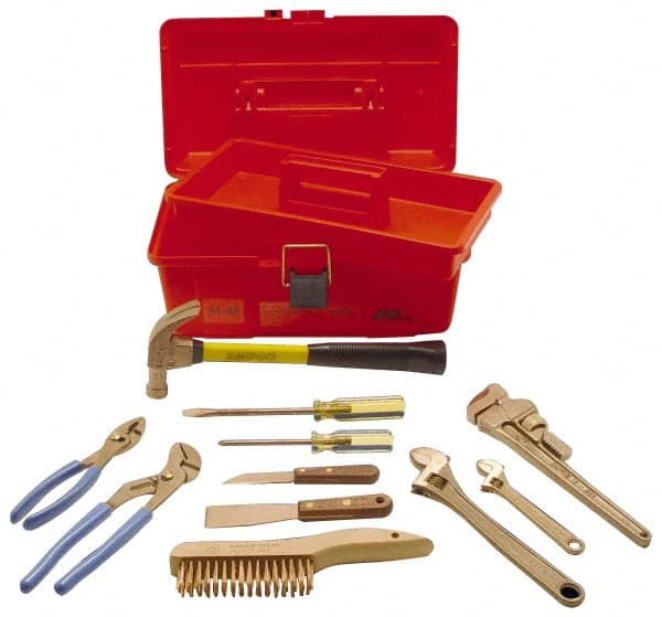 Combination Hand Tool Set: 11 Pc, Non-Sparking Set MPN:M-48