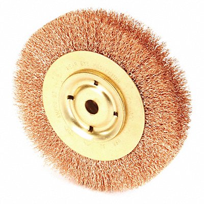 Crimped Wire Wheel Brush 6 in 1 in W MPN:WB-44A