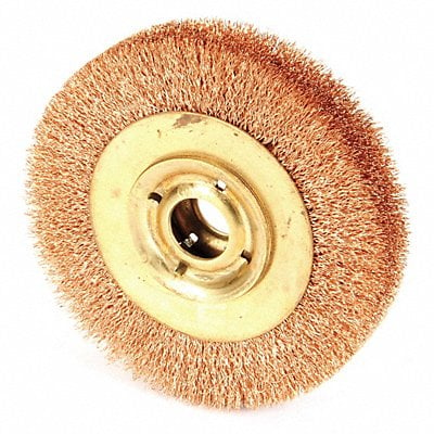 Crimped Wire Wheel Brush 6 in 1 in W MPN:WB-44C