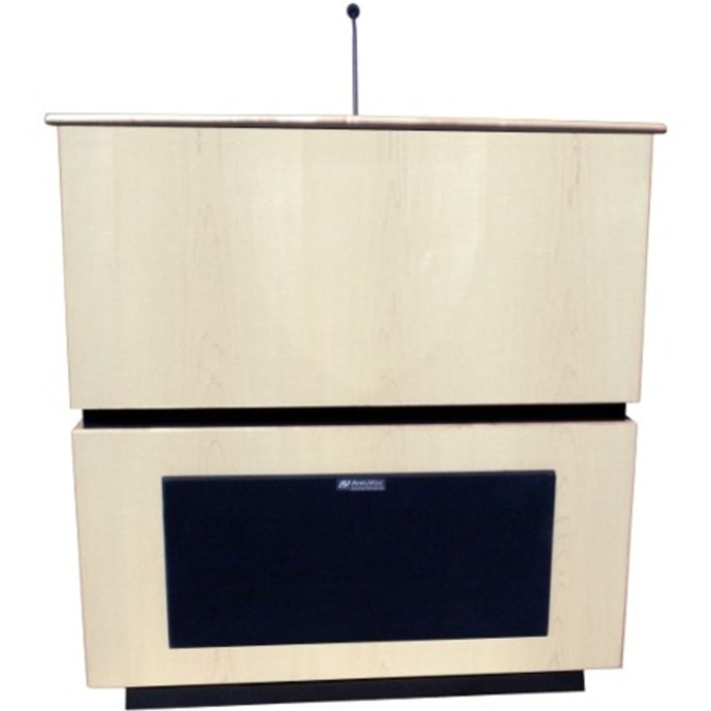 AmpliVox SN3030 - Coventry Lectern - 46in Height x 42in Width x 30in Depth - Lacquer, Cherry - Hardwood Solid MPN:SN3030-CH