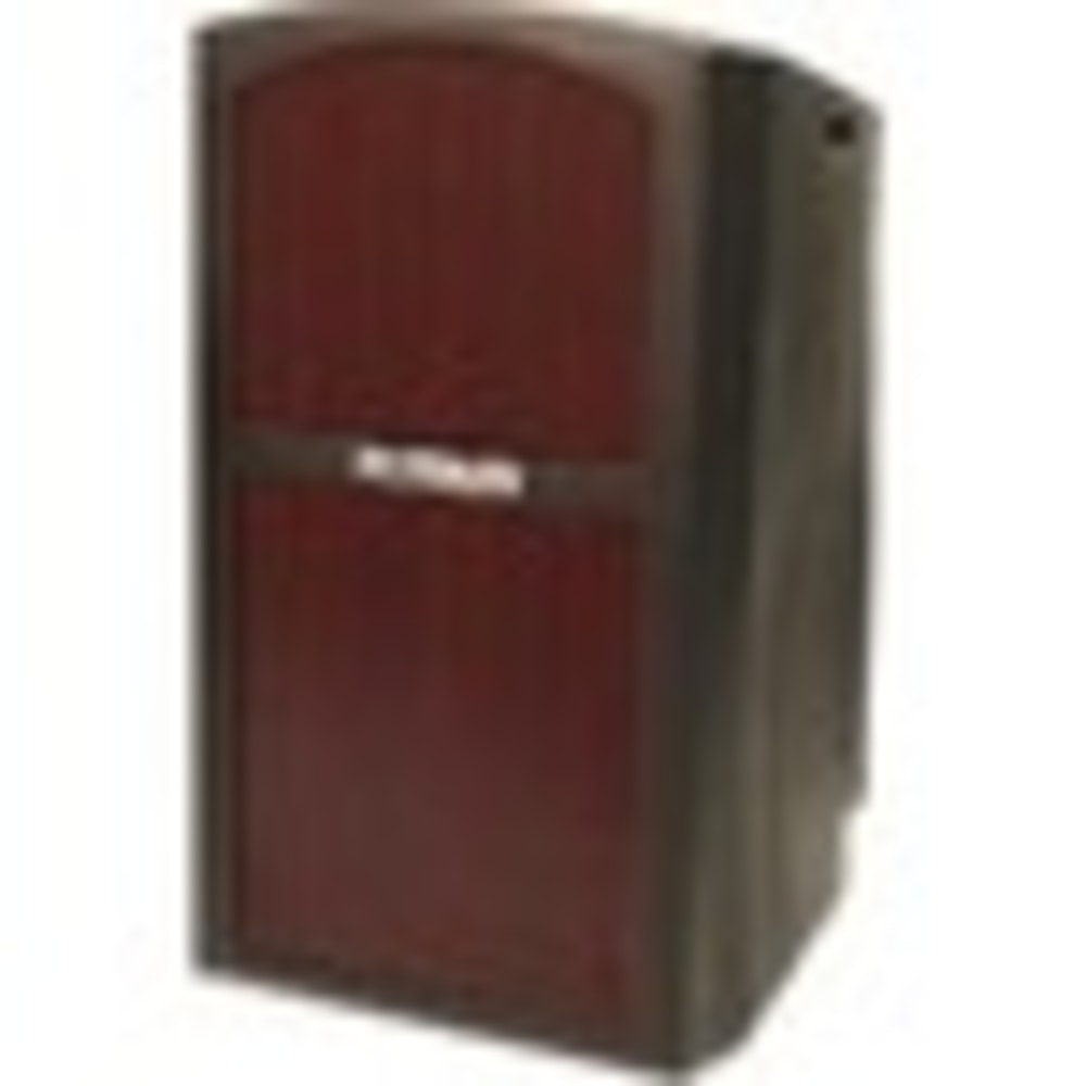 AmpliVox Pinnacle SN3250 - Lectern - mobile - mahogany - mahogany base MPN:SN3250-MH