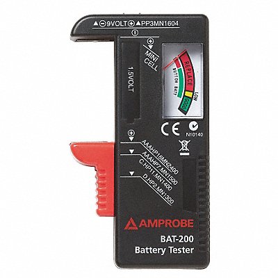 Battery Tester 9V AA AAA C and D Cell MPN:BAT-200