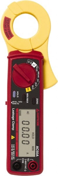 Leakage Clamp Meter: CAT II, 1.1811