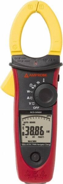 Clamp Meter: CAT III & CAT IV, 1.6535