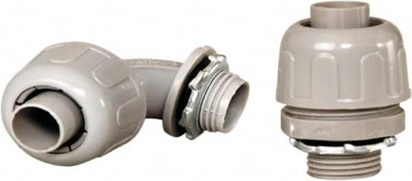 Conduit Connector: For Liquid-Tight, Nylon, 3/4