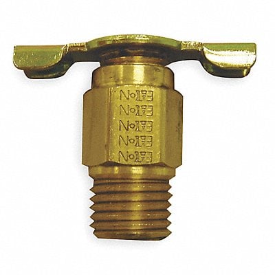 Drain Cock Brass MNPT 1/8 In MPN:130