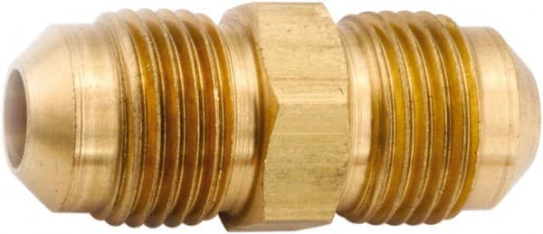 Lead Free Brass Flared Tube Union: 1/4