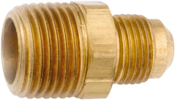 Lead Free Brass Flared Tube Connector: 1/8