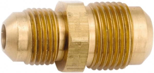 Lead Free Brass Flared Tube Union: 3/8 x 1/4