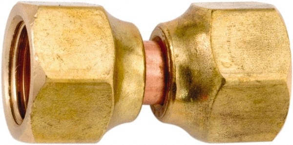 Lead Free Brass Flared Tube Connector: 1/4