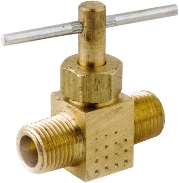 Needle Valve: Straight, 1/4