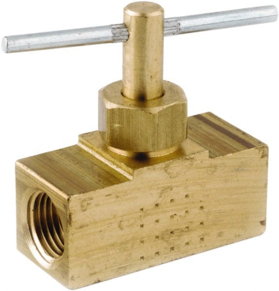 Needle Valve: Straight, 1/8